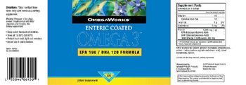 OmegaWorks Enteric Coated Omega 3 - supplement