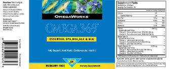 OmegaWorks Omega 3-6-9 - supplement