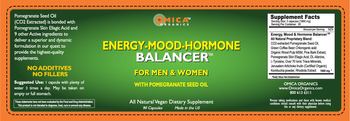 Omica Organics Energy-Mood-Hormone Balancer - 