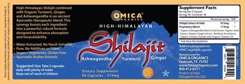 Omica Organics High-Himalayan Shilajit - supplement