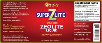 Omica Organics Super Z Lite - supplement