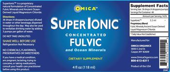 Omica SuperIonic - supplement