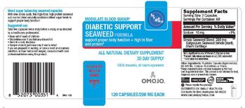 Omojo Diabetic Support - all natural supplement