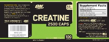 ON Creatine 2500 Caps - supplement