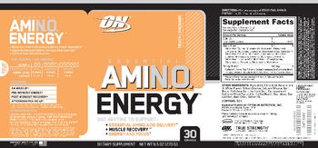 ON Essential AmiN.0. Energy Peach Lemonade - supplement