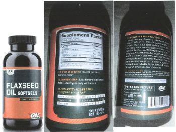 ON Flaxseed Oil Softgels - 