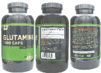 ON Glutamine 1000 Caps - supplement