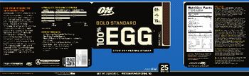 ON Gold Standard 100% Egg Rich Chocolate - 
