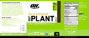 ON Gold Standard 100% Plant Chocolate - supplement
