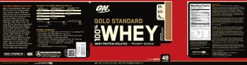 ON Gold Standard 100% Whey Cinnamon Graham Cracker - protein powder drink mix