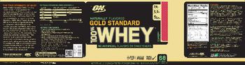 ON Gold Standard 100% Whey Strawberry - supplement
