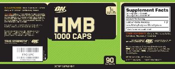 ON HMB 1000 Caps - supplement