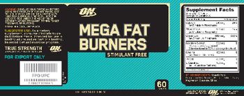 ON Mega Fat Burners - supplement