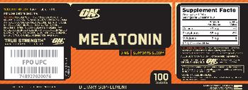 ON Melatonin 3 mg - supplement