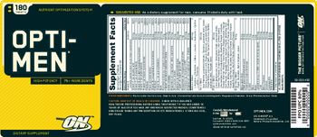 ON Opti-Men - supplement