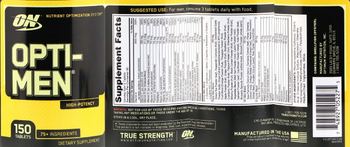 ON Opti-Men - supplement