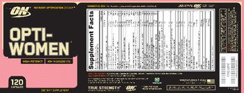 ON Opti-Women - supplement