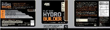 ON Platinum Hydro Builder Chocolate Shake - supplement