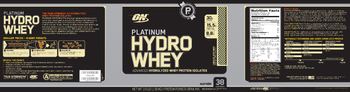 ON Platinum Hydro Whey Chocolate Mint - 