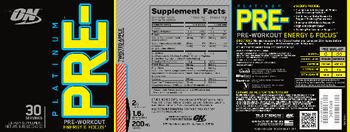 ON Platinum Pre- Twisted Apple - supplement