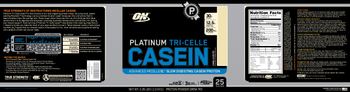 ON Platinum Tri-Celle Casein Vanilla Bliss - 