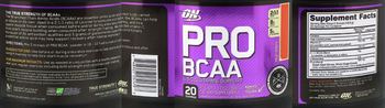ON Pro BCAA & 5 g Glutamine Support Fruit Punch - supplement