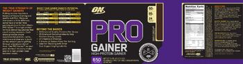 ON Pro Gainer High Protein Gainer Double Chocolate - 