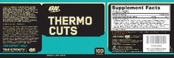 ON Thermo Cuts - supplement