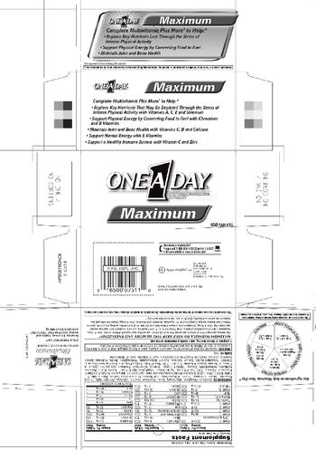 One A Day Maximum - multivitamin multimineral supplement