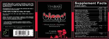 OneBode Blend - supplement