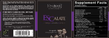 OneBode Escalate - supplement