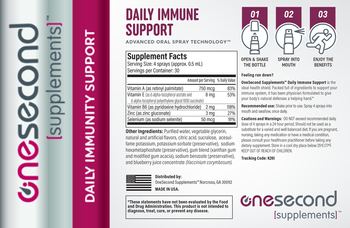 OneSecond Supplements Daily Immunity Support - supplement