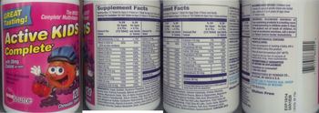 OneSource Active Kids Complete - childrens multivitamin multimineral supplement