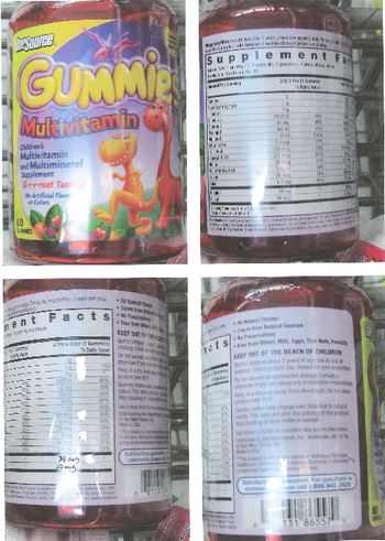 OneSource Gummies Multivitamin - childrens multivitamin and multimineral supplement