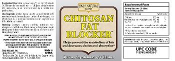 Only Natural Chitosan Fat Blocker - supplement