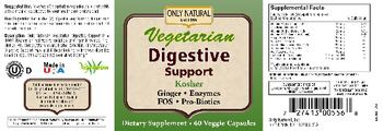 Only Natural Digestive Support - supplement