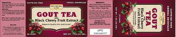 Only Natural Gout Tea With Black Cherry Fruit Extract - herbal beverage