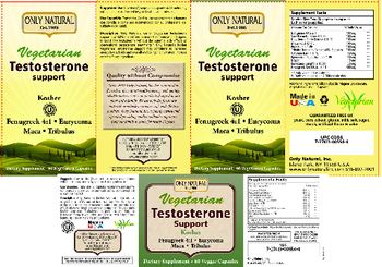 Only Natural Vegetarian Testosterone Support - supplement