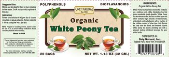 Only Natural White Peony Tea - 