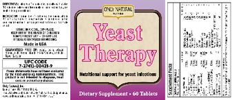Only Natural Yeast Therapy - supplement