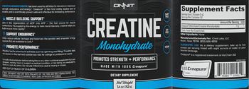 Onnit Creatine Monohydrate - supplement