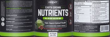 Onnit Earth Grown Nutrients Black Cherry Flavor - supplement