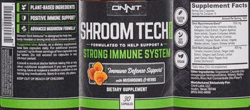 Onnit Shroom Tech Immune - supplement