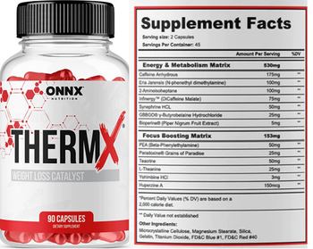 Onnx Nutrition ThermX - supplement