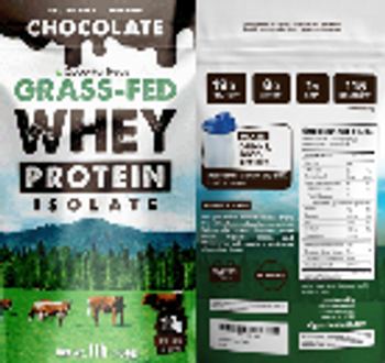Opportuniteas Grass-Fed Whey Protein Isolate Chocolate - supplement