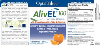 OptiChoice AlivEL 100 200 mg - supplement