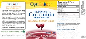 OptiChoice Ultimate Curcumin 50 mg - supplement