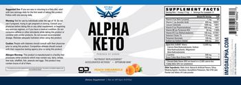 Optimal Alpha Alpha Keto Peach Dreamscicle - supplement