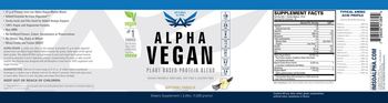 Optimal Alpha Alpha Vegan Natural Vanilla - supplement