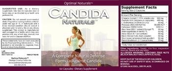 Optimal Naturals Candida Naturals - supplement